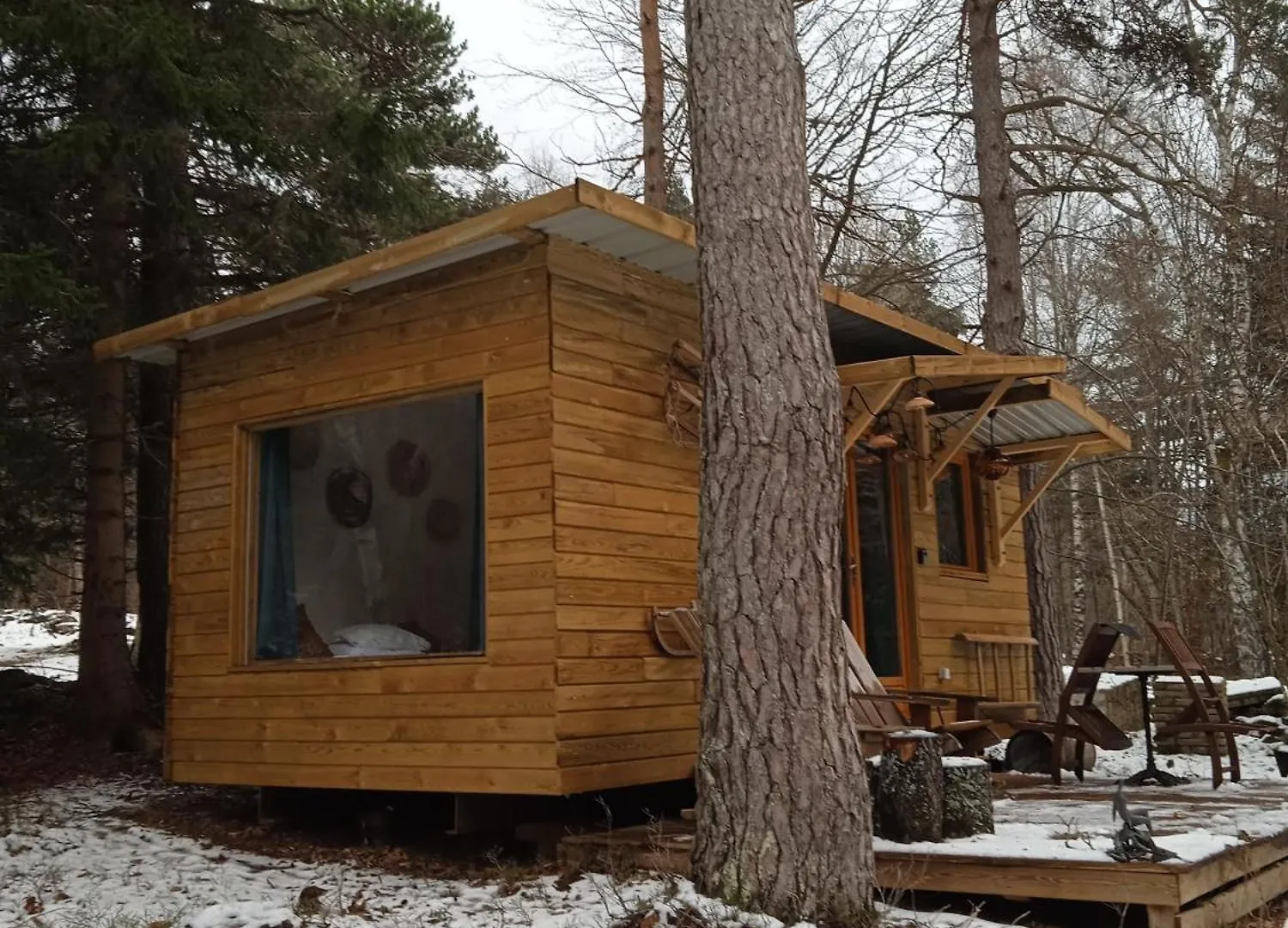 Chalet Hibou 1 Couchage En 140 Domaine De La Mamounette Champclause 0*,  France