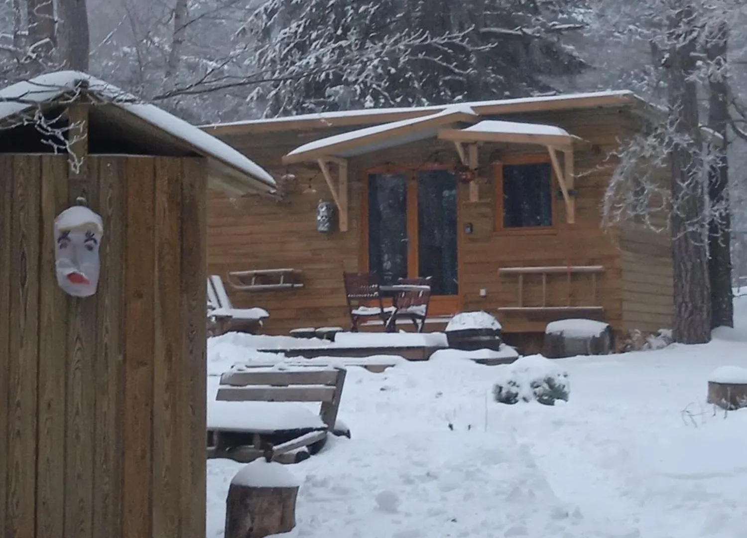 Chalet Hibou 1 Couchage En 140 Domaine De La Mamounette Champclause Holiday home