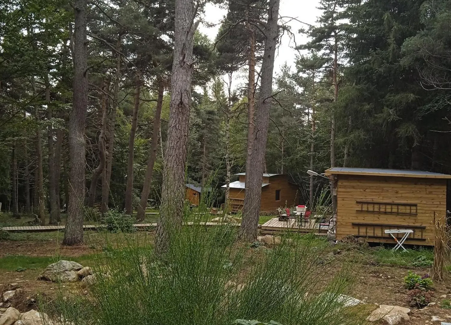 Chalet Hibou 1 Couchage En 140 Domaine De La Mamounette Champclause
