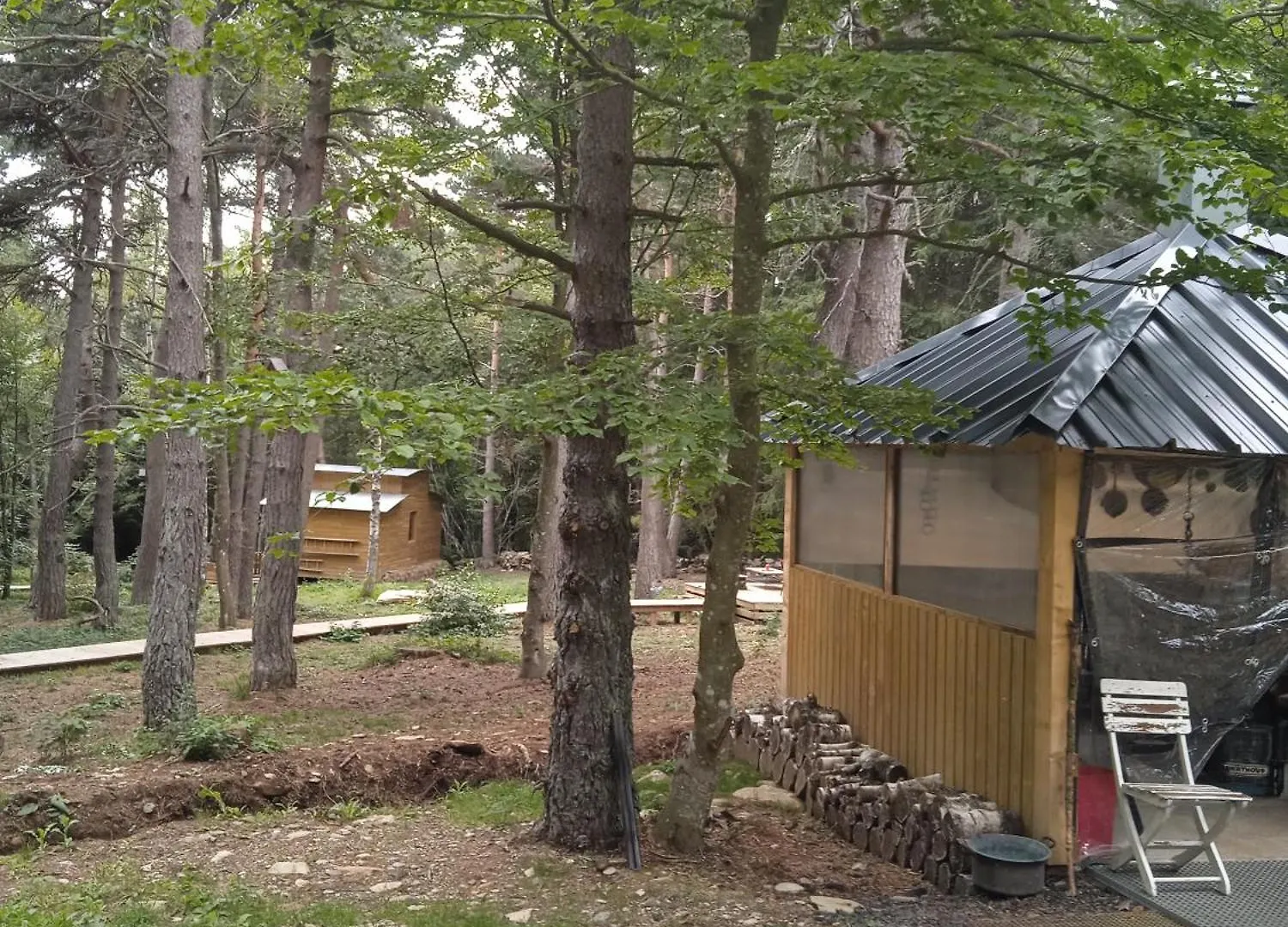 Tatil Evi Chalet Hibou 1 Couchage En 140 Domaine De La Mamounette Champclause Fransa