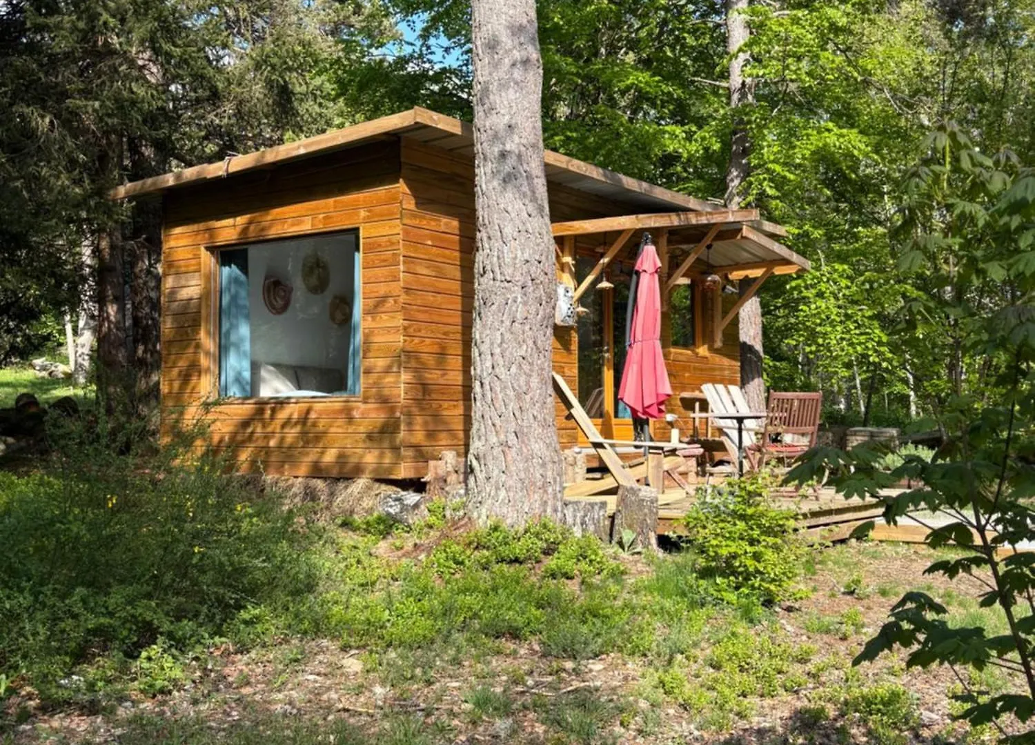Nyaraló Chalet Hibou 1 Couchage En 140 Domaine De La Mamounette Champclause